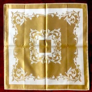 Vintage damask napkins.Set of ten.